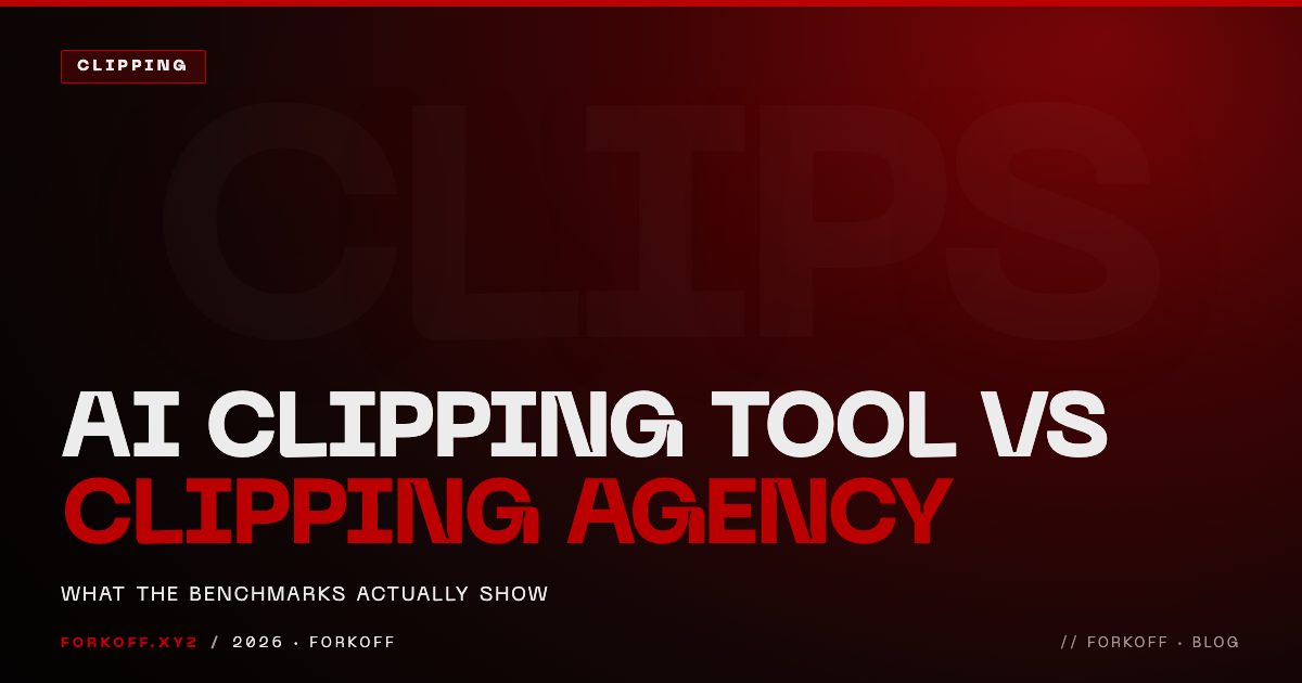 AI Clipping Tool vs. Clipping Agency: What the Benchmarks Actually Show